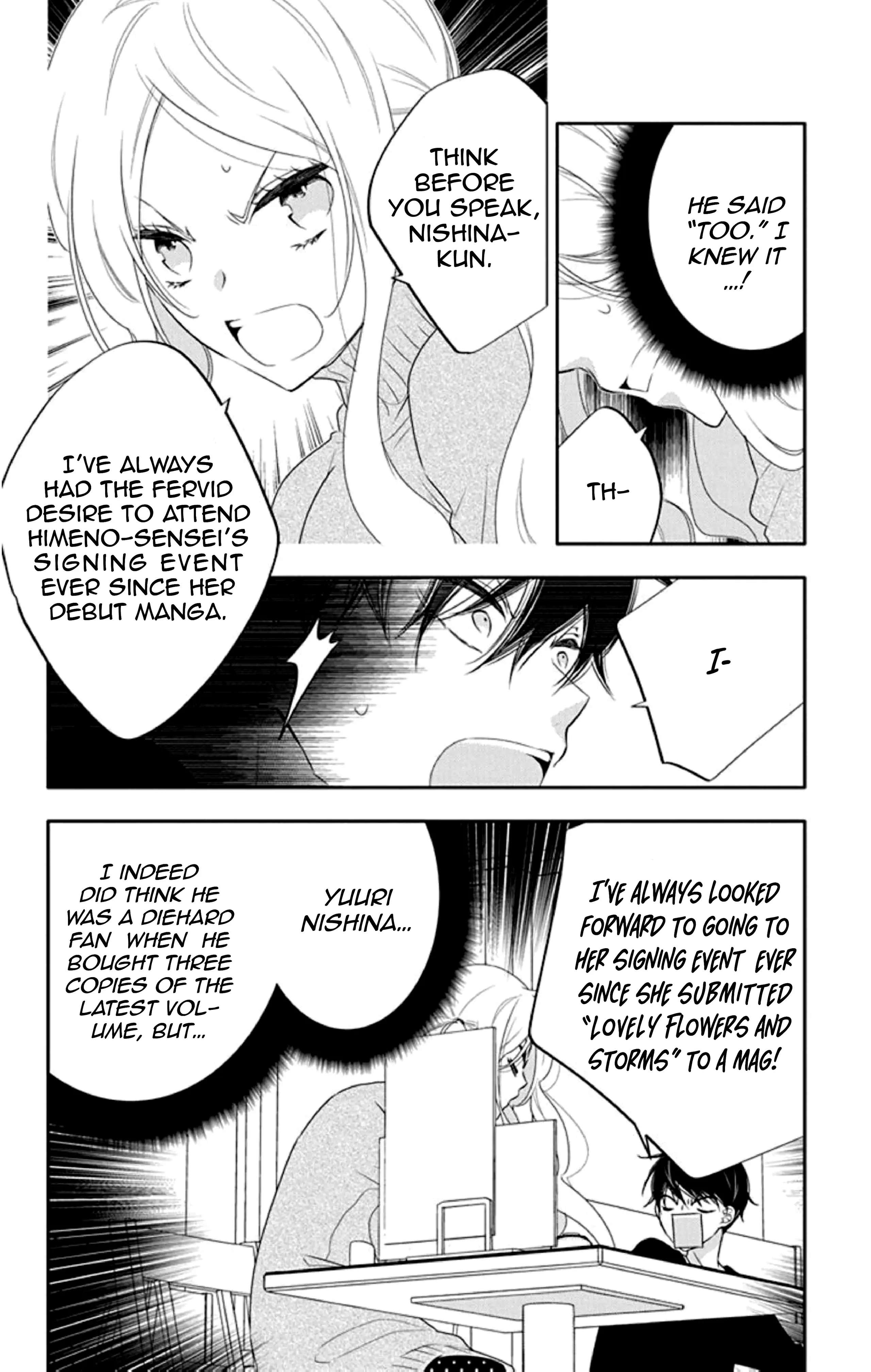 Koi Ni Mudaguchi - Chapter 9