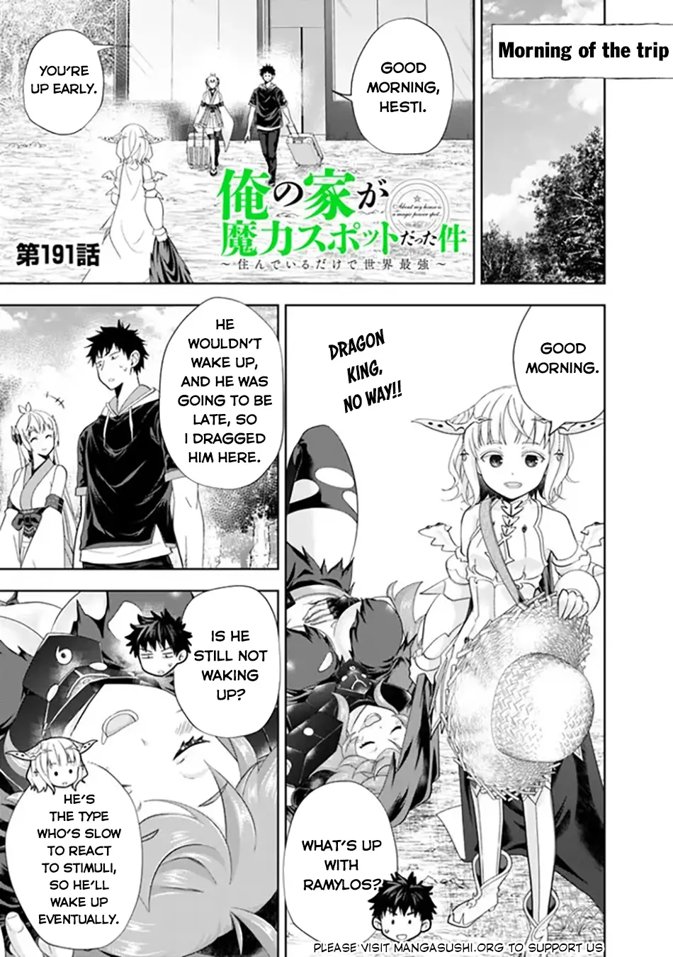 Ore No Ie Ga Maryoku Spot Datta Ken – Sundeiru Dake De Sekai Saikyou - Vol.14 Chapter 191