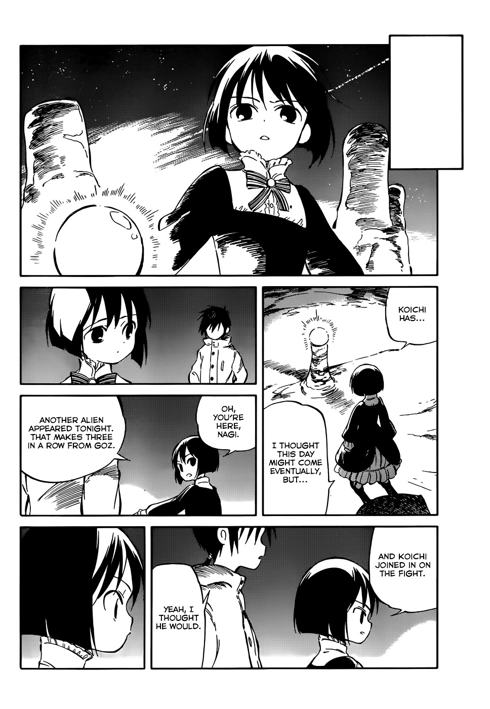 Hitoribocchi No Chikyuu Shinryaku - Vol.9 Chapter 45 : Incredible Guy