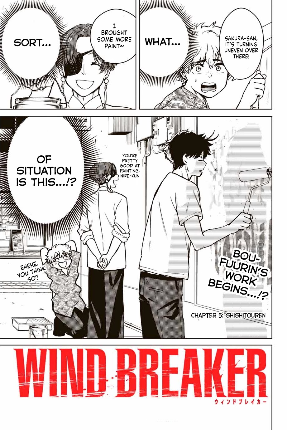 Wind Breaker (Nii Satoru) - Chapter 5: Shishitouren