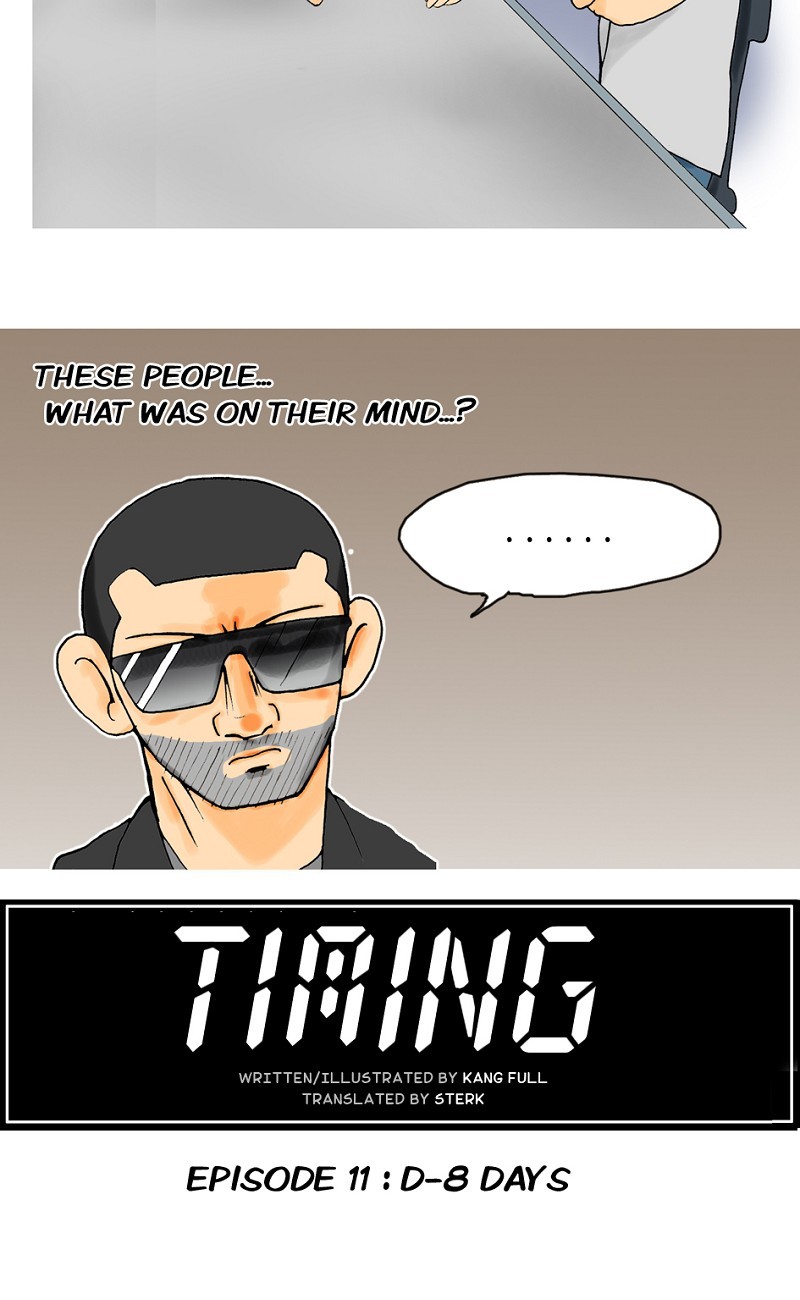 Timing - Chapter 11: D-8 Days