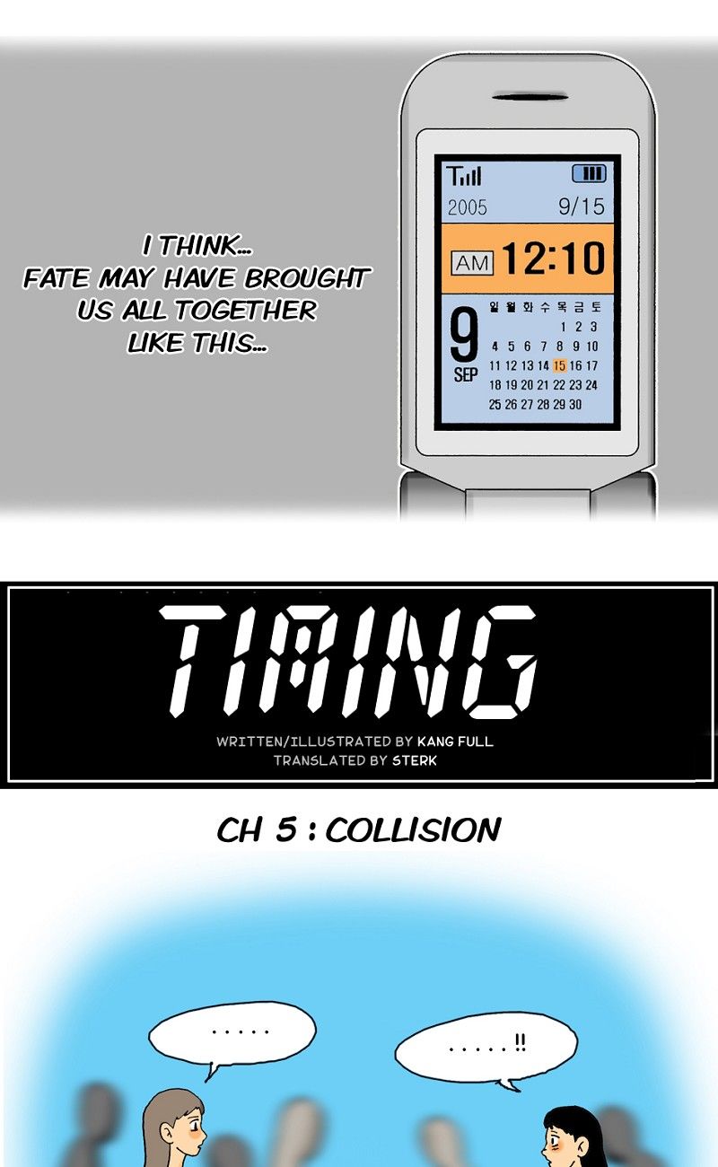 Timing - Chapter 5: Collision