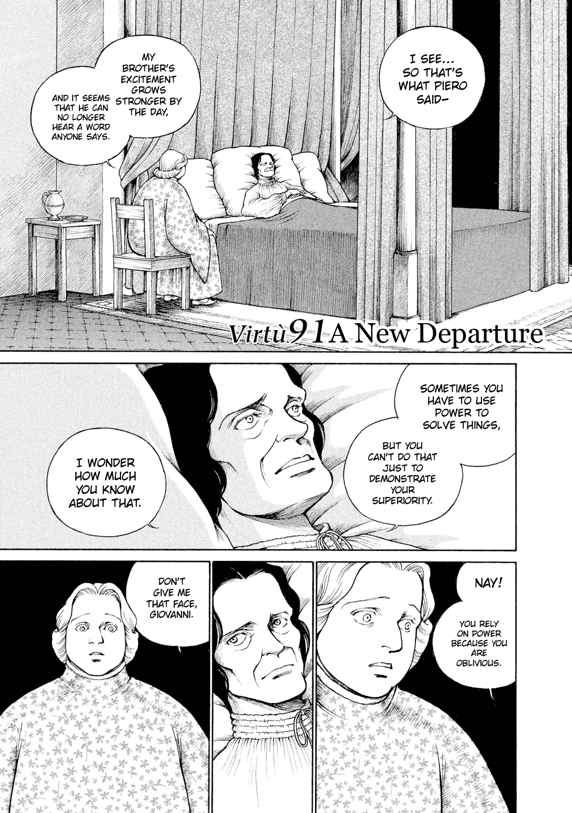 Cesare - Chapter 91: A New Departure