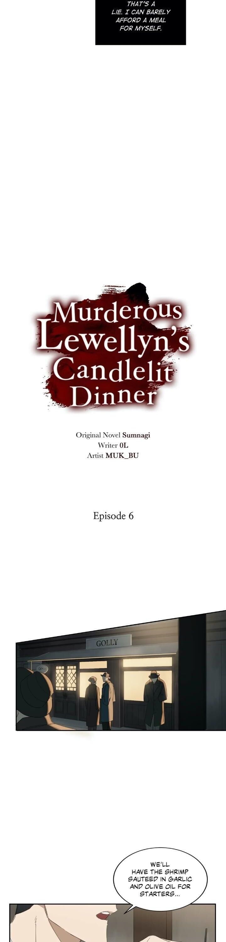 Murderer Llewellyn’s Enchanting Dinner Invitation - Chapter 6