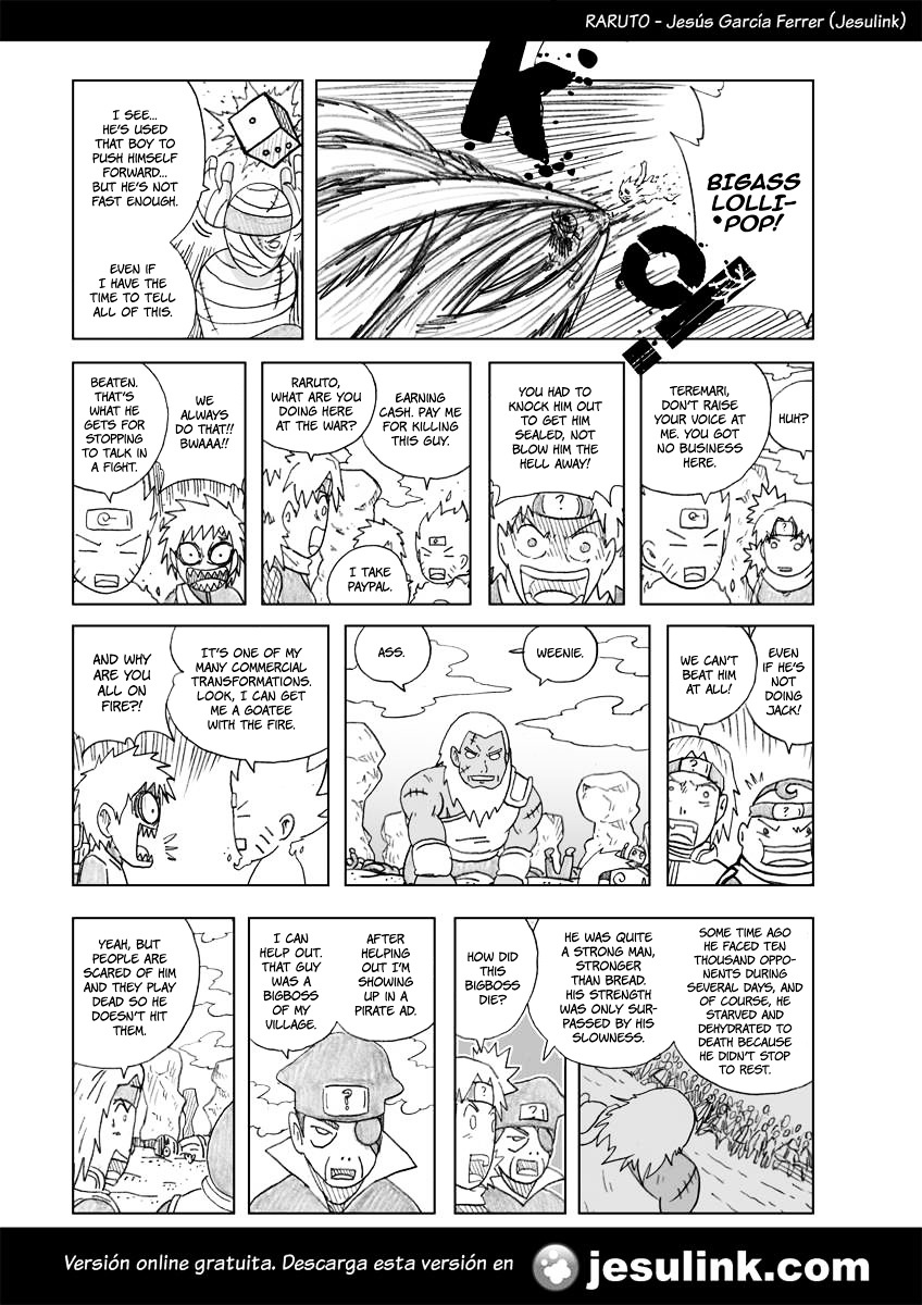 Raruto Sisepuede - Vol.4 Chapter 25 : Zombie Bigbosses