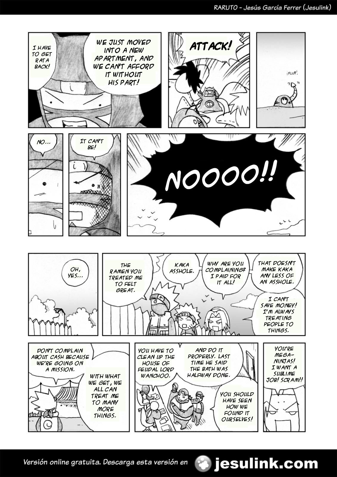 Raruto Sisepuede - Vol.1 Chapter 2 : Kankulo Gets Ill