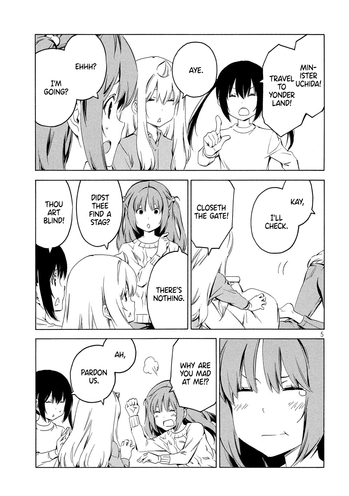 Minami-Ke - Chapter 377: Going Outside