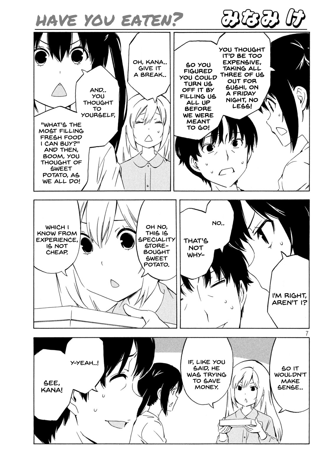 Minami-Ke - Chapter 444: Have You Eaten?