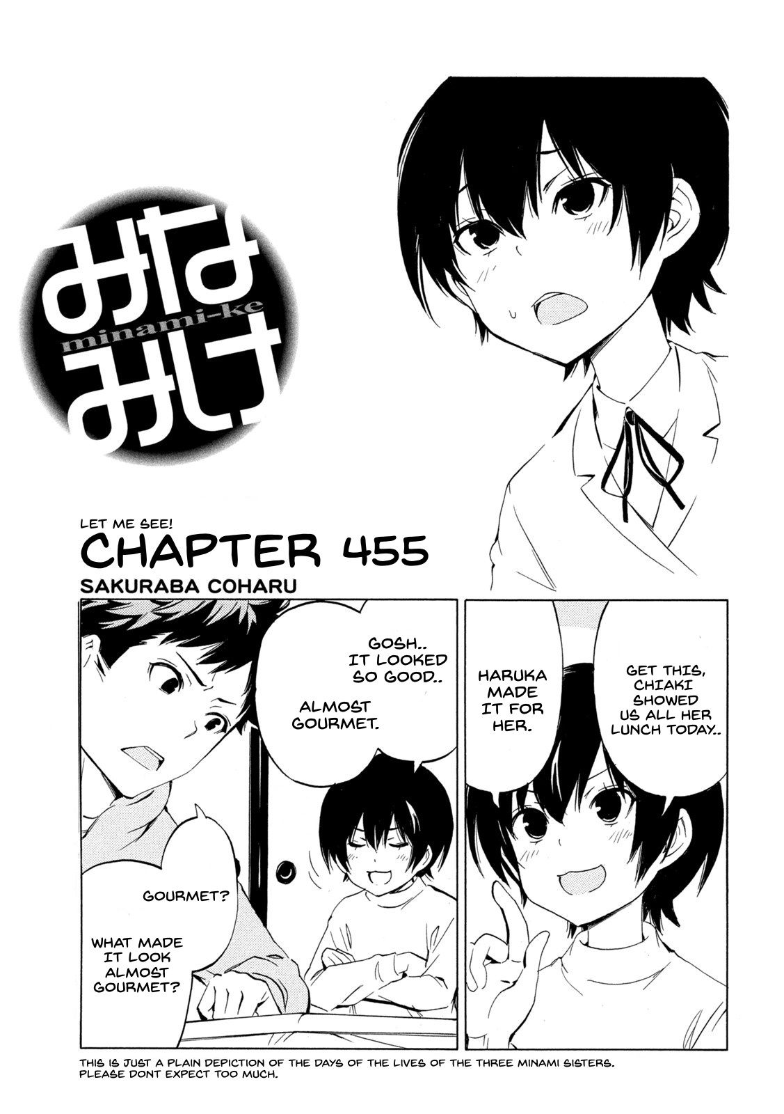 Minami-Ke - Chapter 455: Let Me See!