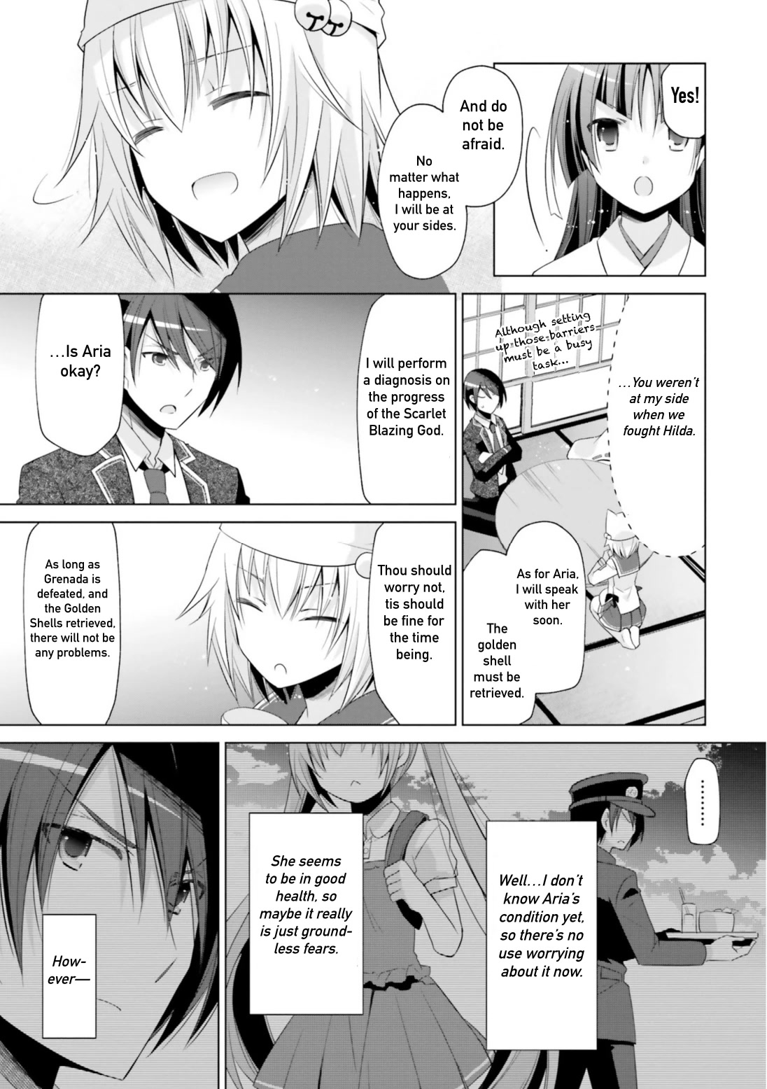 Hidan No Aria - Chapter 115: Foreboding