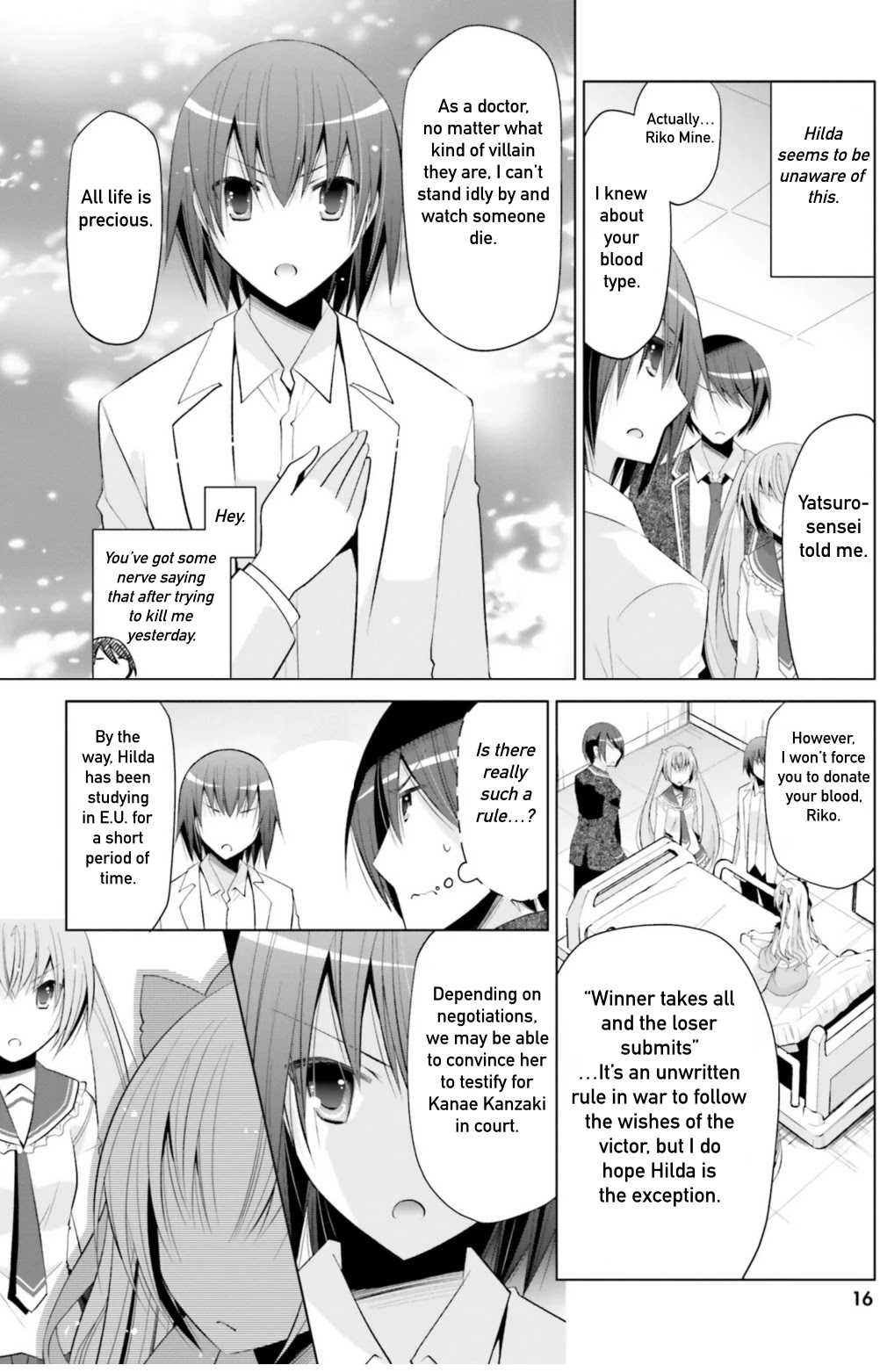 Hidan No Aria - Chapter 112: Like Riko