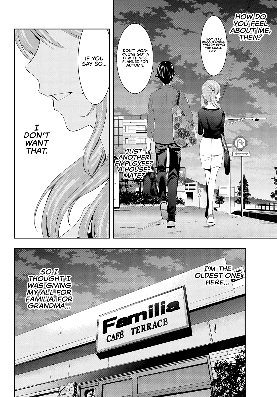 Goddess Café Terrace - Chapter 38: Walking Home Together, Just The Two Of Us