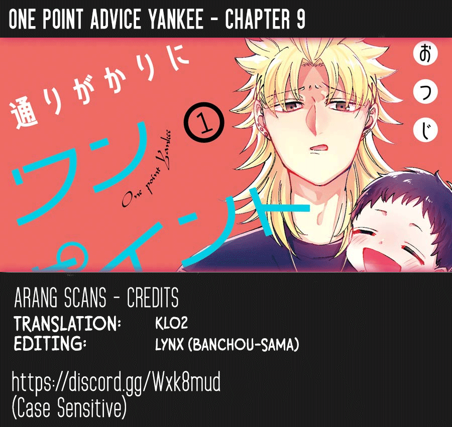 Toorigakari Ni One Point Advice Shiteiku Type No Yankee - Vol.1 Chapter 9