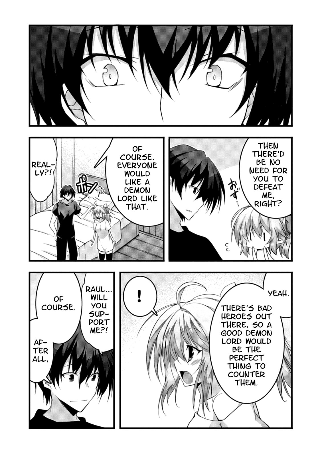 Yuusha Ni Narenakatta Ore Wa Shibushibu Shuushoku O Ketsuishimashita. - Vol.4 Chapter 16.5: Omake: The Hero In The Making And The Demon Lord's Daughter Are Taking A Step Towards The Future