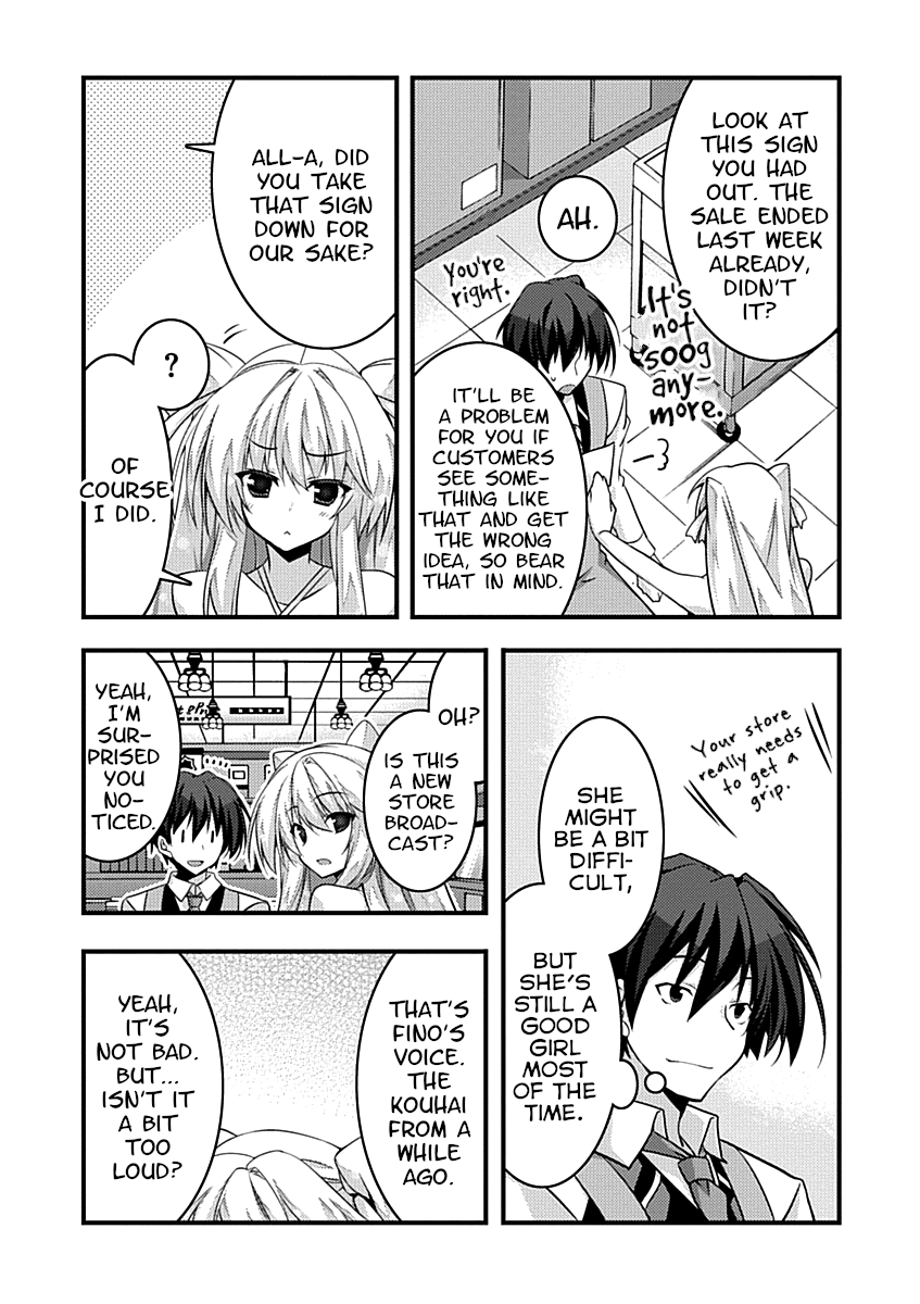 Yuusha Ni Narenakatta Ore Wa Shibushibu Shuushoku O Ketsuishimashita. - Vol.2 Chapter 7: The Demon Lord S Daughter Seems Interested In Making A Storewide Broadcast.