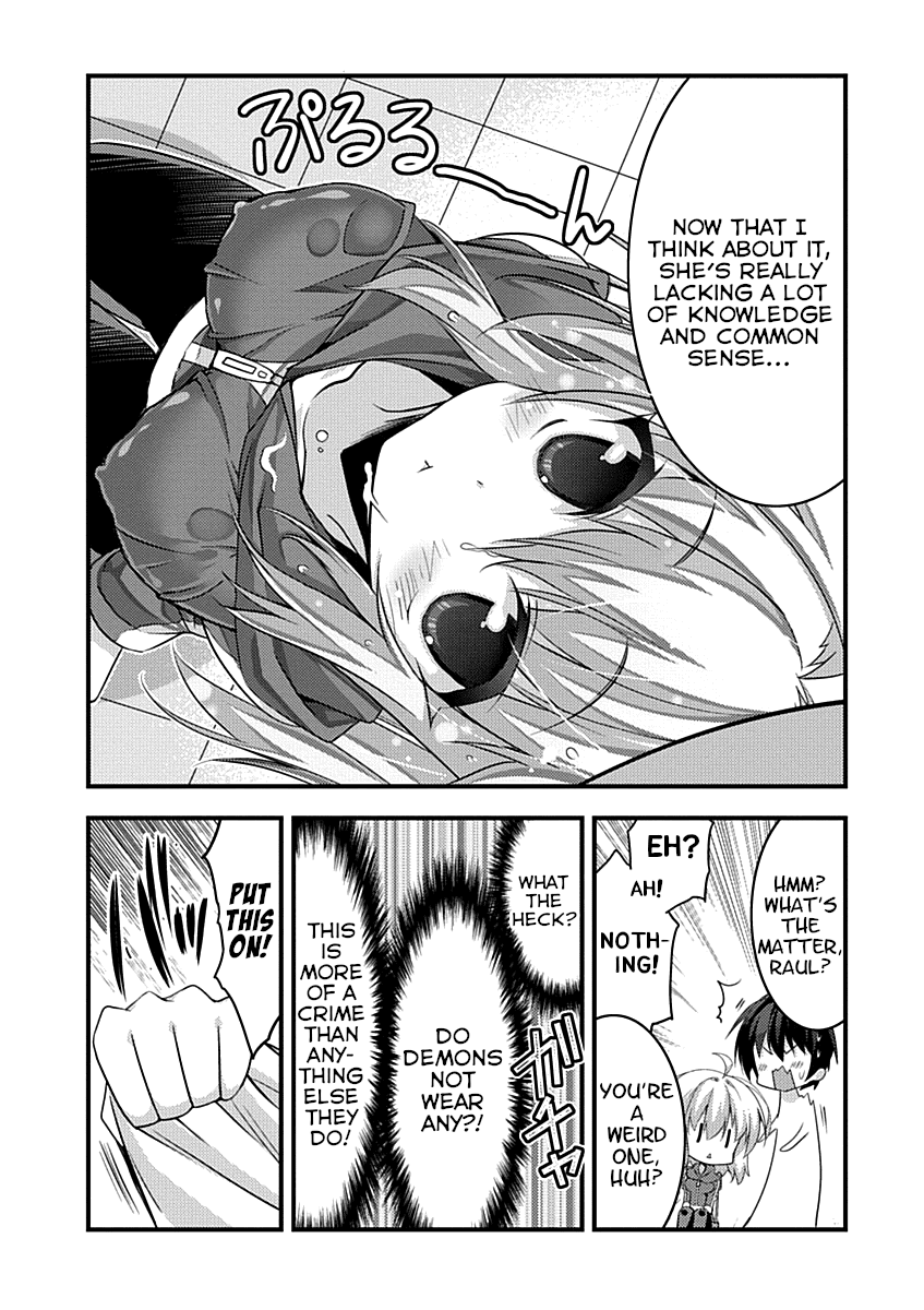 Yuusha Ni Narenakatta Ore Wa Shibushibu Shuushoku O Ketsuishimashita. - Chapter 2: The Demon Lord S Daughter Seems To Be Showing The Customers Around.