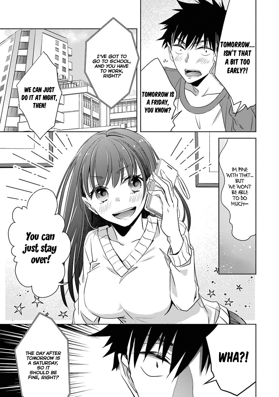 Choppiri Toshiue Demo Kanojo Ni Shite Kuremasu Ka? - Vol.2 Chapter 7: Sleepover