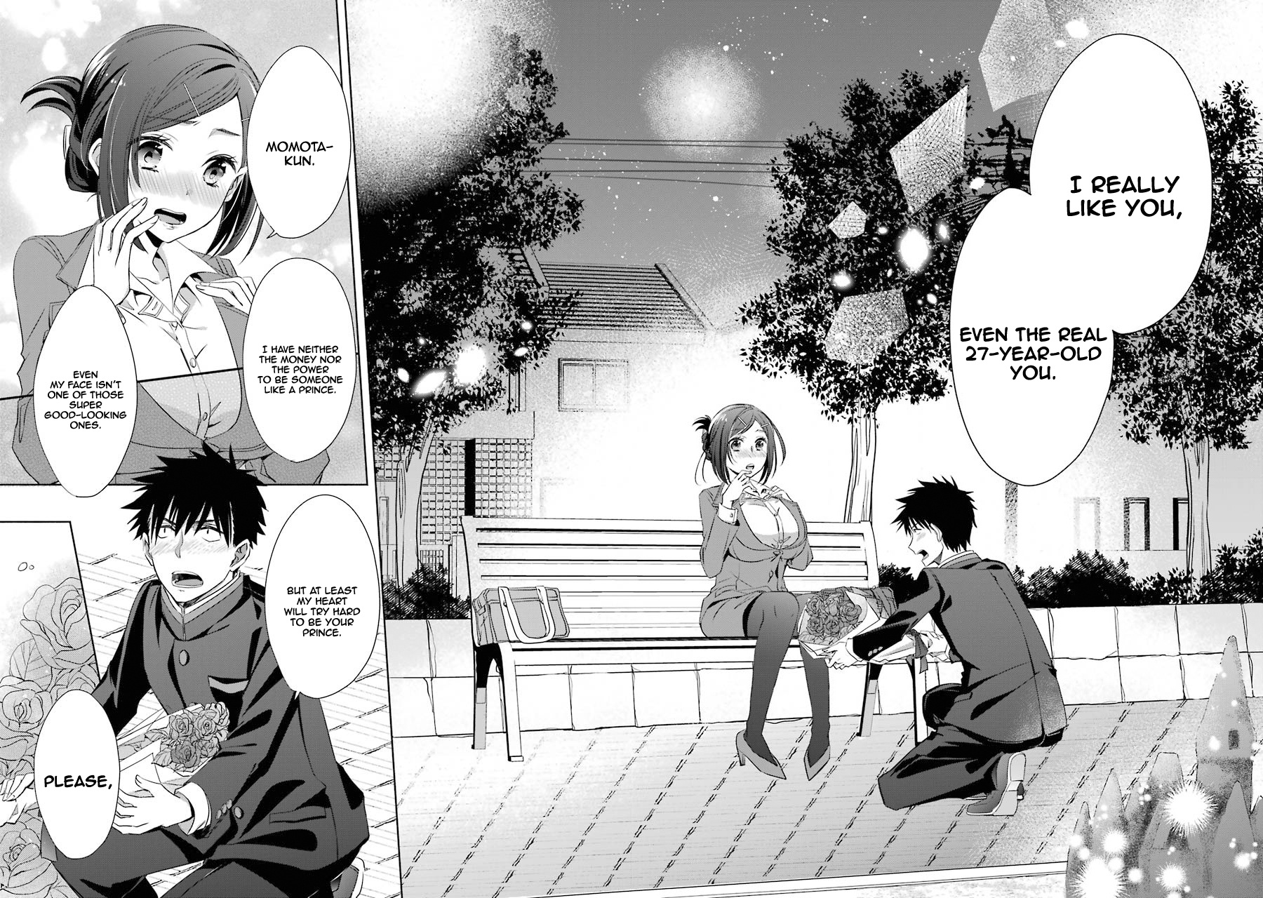 Choppiri Toshiue Demo Kanojo Ni Shite Kuremasu Ka? - Vol.1 Chapter 4: Resolution