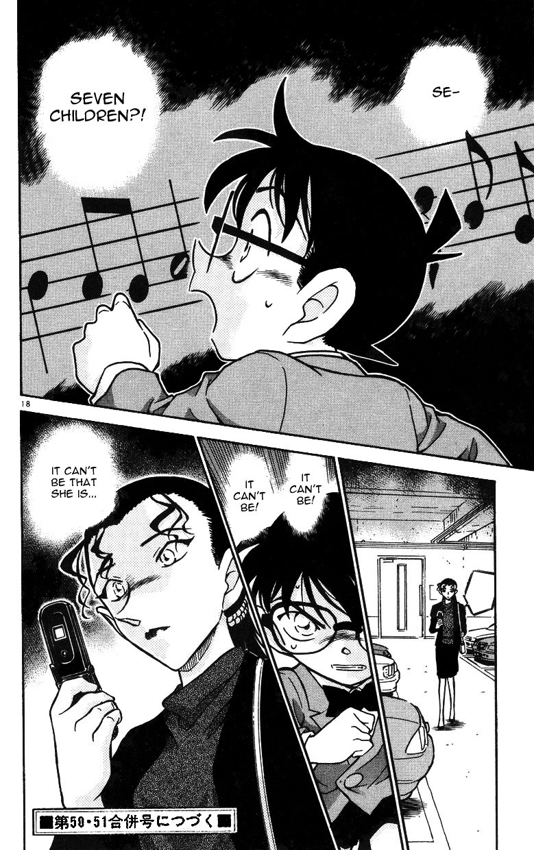 Detective Conan - Chapter 499 : Ding Dong Dash