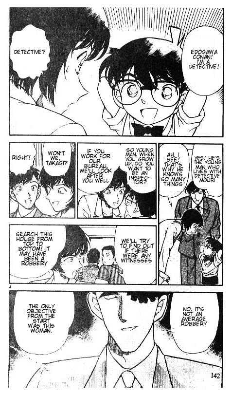 Detective Conan - Chapter 209 : The Inspector Leads The Investigation