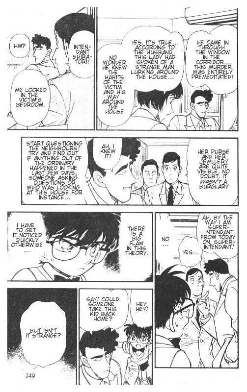 Detective Conan - Chapter 209 : The Inspector Leads The Investigation