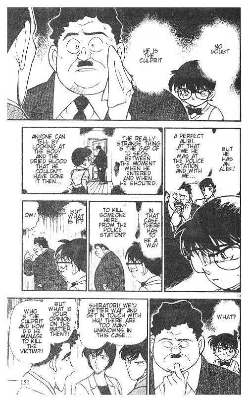 Detective Conan - Chapter 209 : The Inspector Leads The Investigation