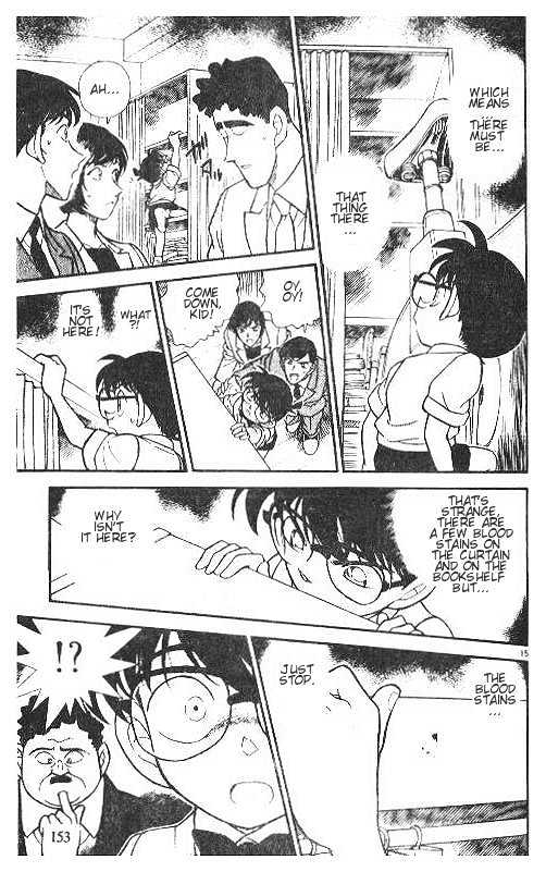 Detective Conan - Chapter 209 : The Inspector Leads The Investigation