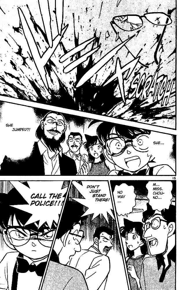 Detective Conan - Chapter 125 : The Falling Corpse