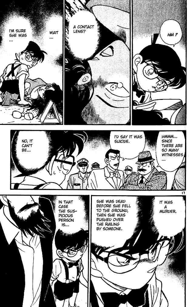 Detective Conan - Chapter 125 : The Falling Corpse