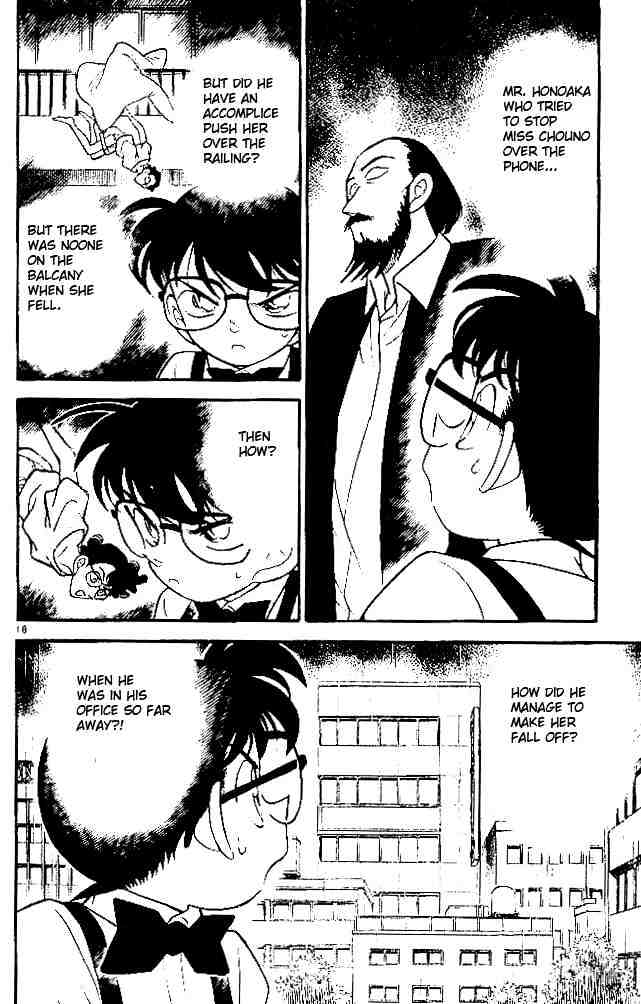 Detective Conan - Chapter 125 : The Falling Corpse