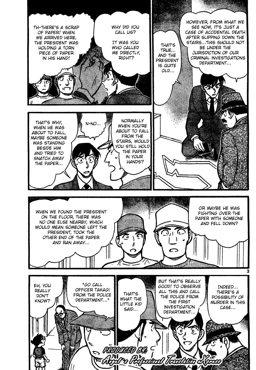 Detective Conan - Chapter 659 : 801, Length Of Eight, & First Class