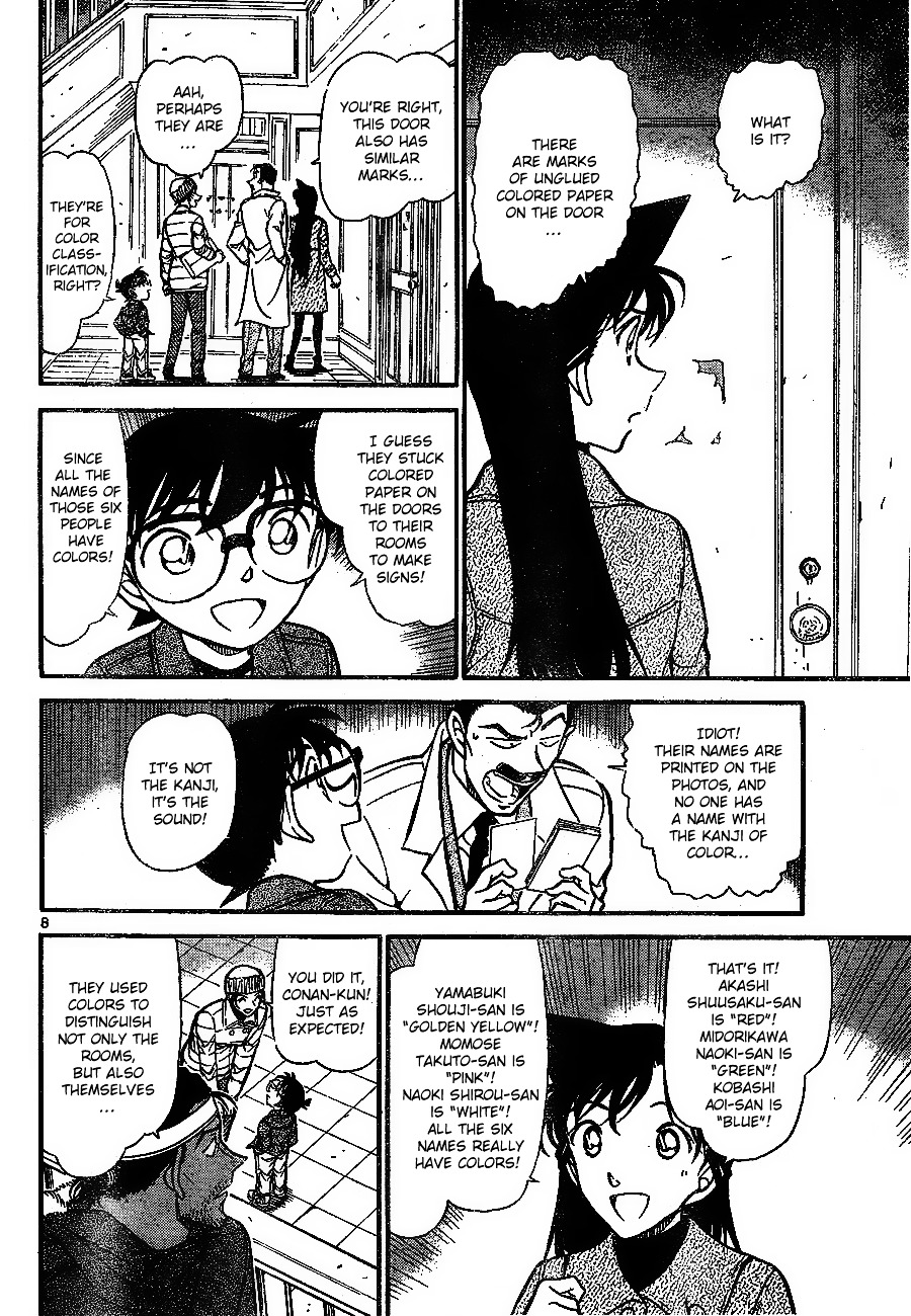 Detective Conan - Chapter 682 : The Red Wall