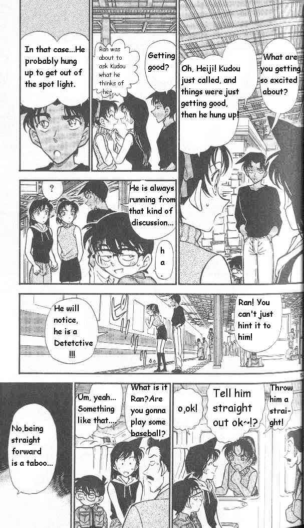 Detective Conan - Chapter 296 : Straight Ball Match