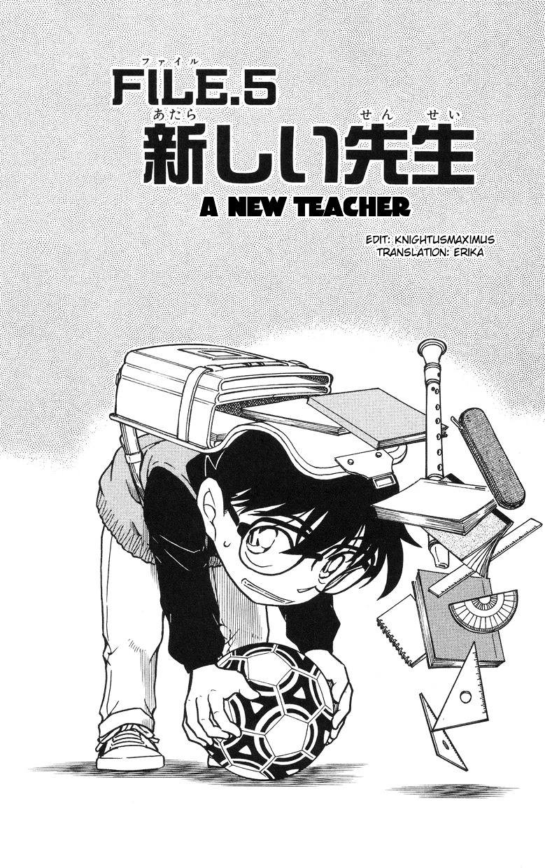 Detective Conan - Chapter 505 : A New Teacher