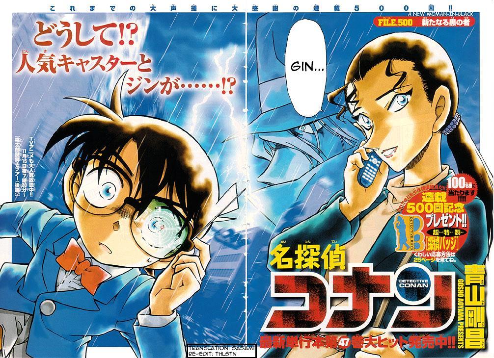 Detective Conan - Chapter 500 : A New Woman-In-Black