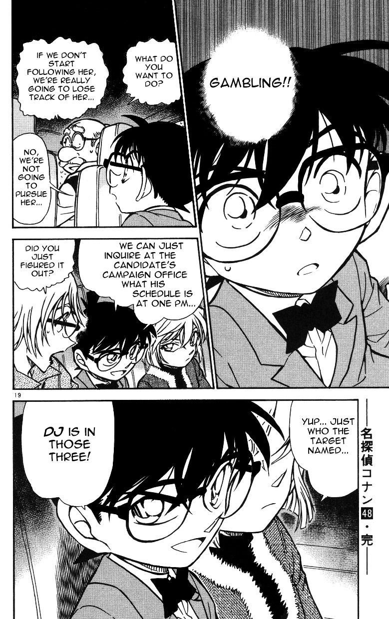 Detective Conan - Chapter 500 : A New Woman-In-Black