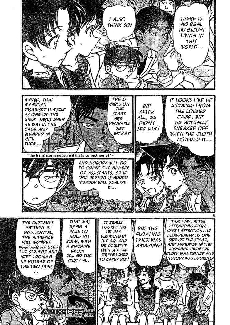 Detective Conan - Chapter 487 : Appearing Magic