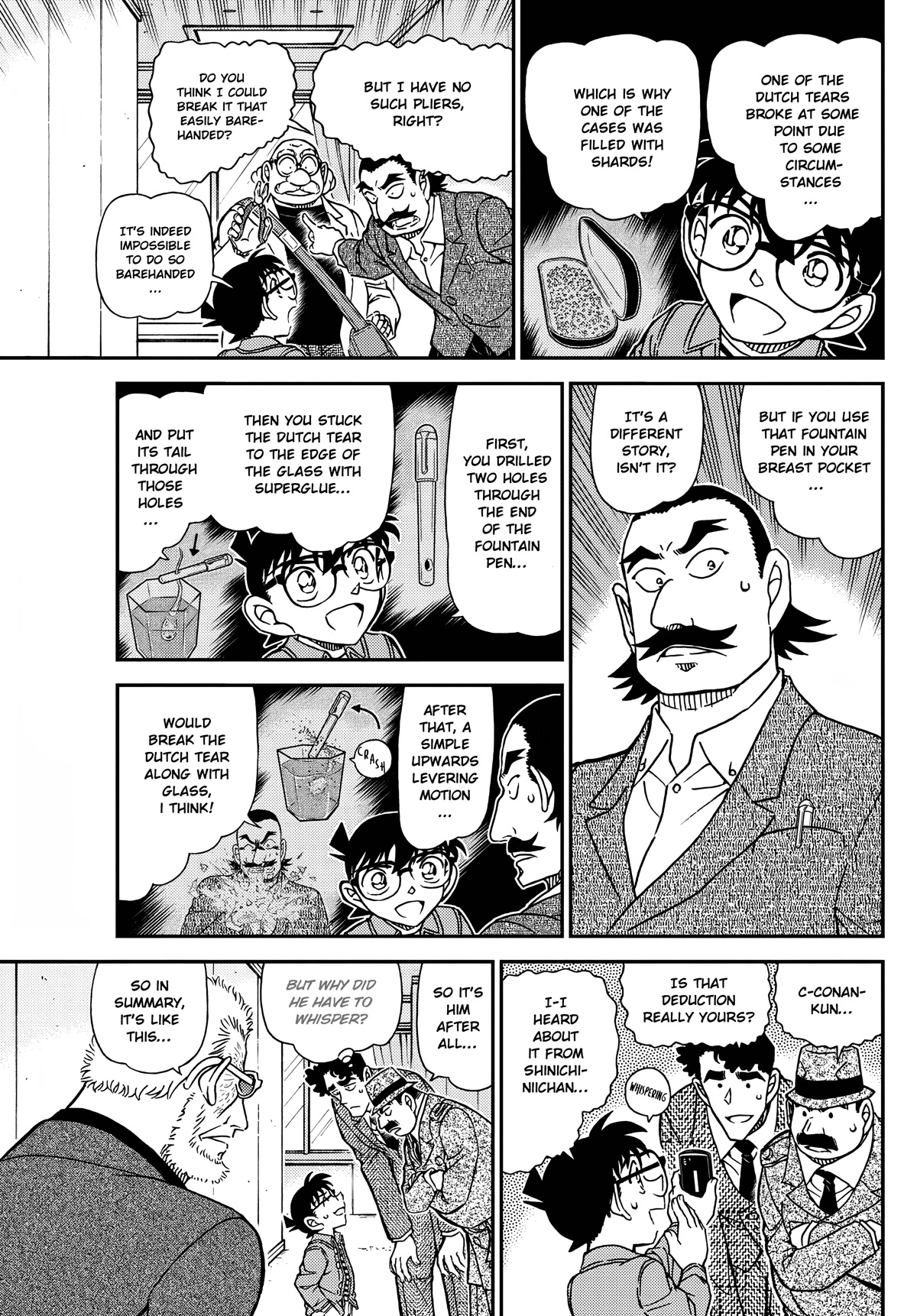 Detective Conan - Chapter 1105: Tears Of Defeat