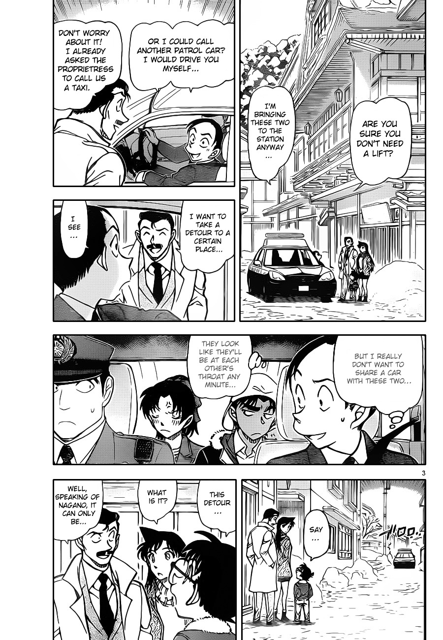 Detective Conan - Chapter 913 : Woodpecker