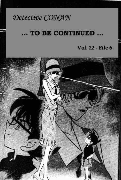 Detective Conan - Chapter 217 : ...To Be Continued