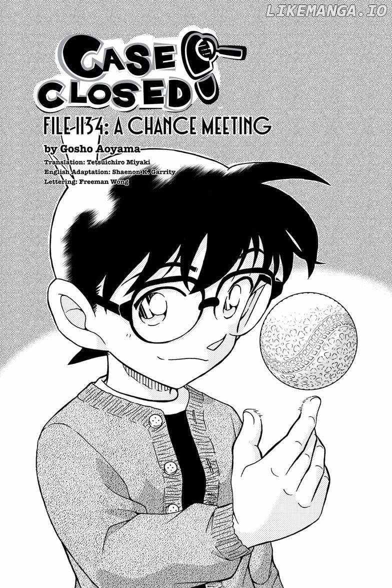 Detective Conan - Chapter 1134