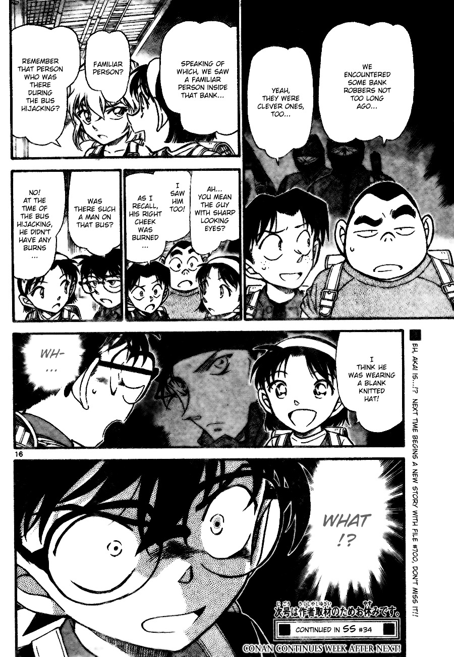 Detective Conan - Chapter 699 : Tomorrow Is There...