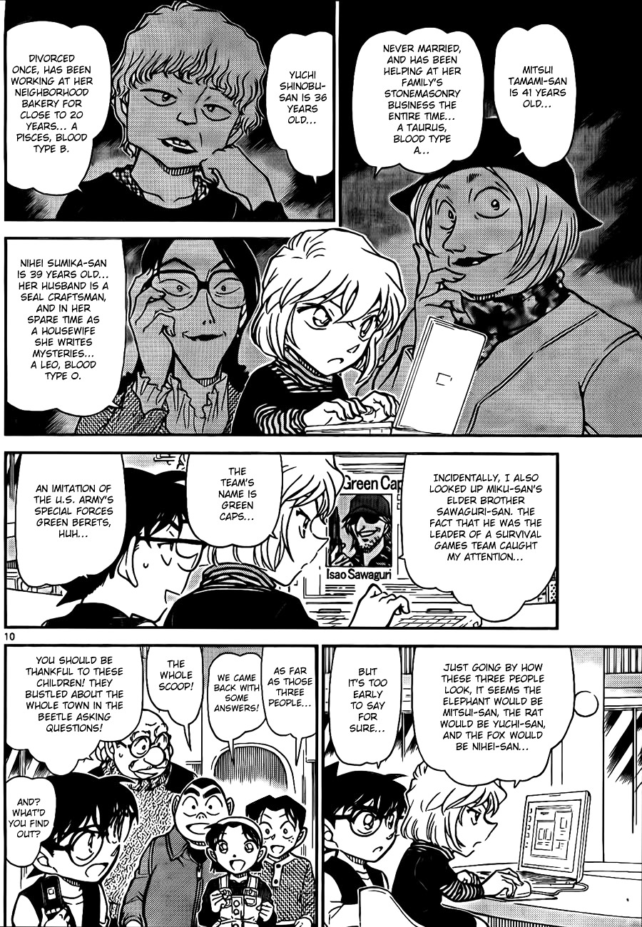 Detective Conan - Chapter 772 : Nickname Rules