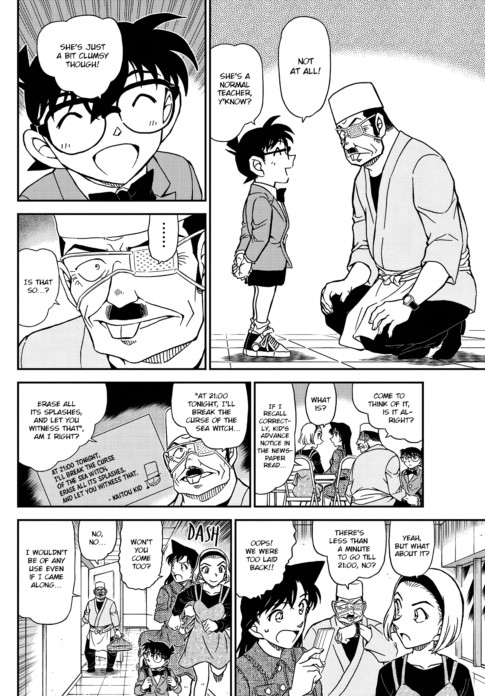 Detective Conan - Chapter 1100: Evanesce