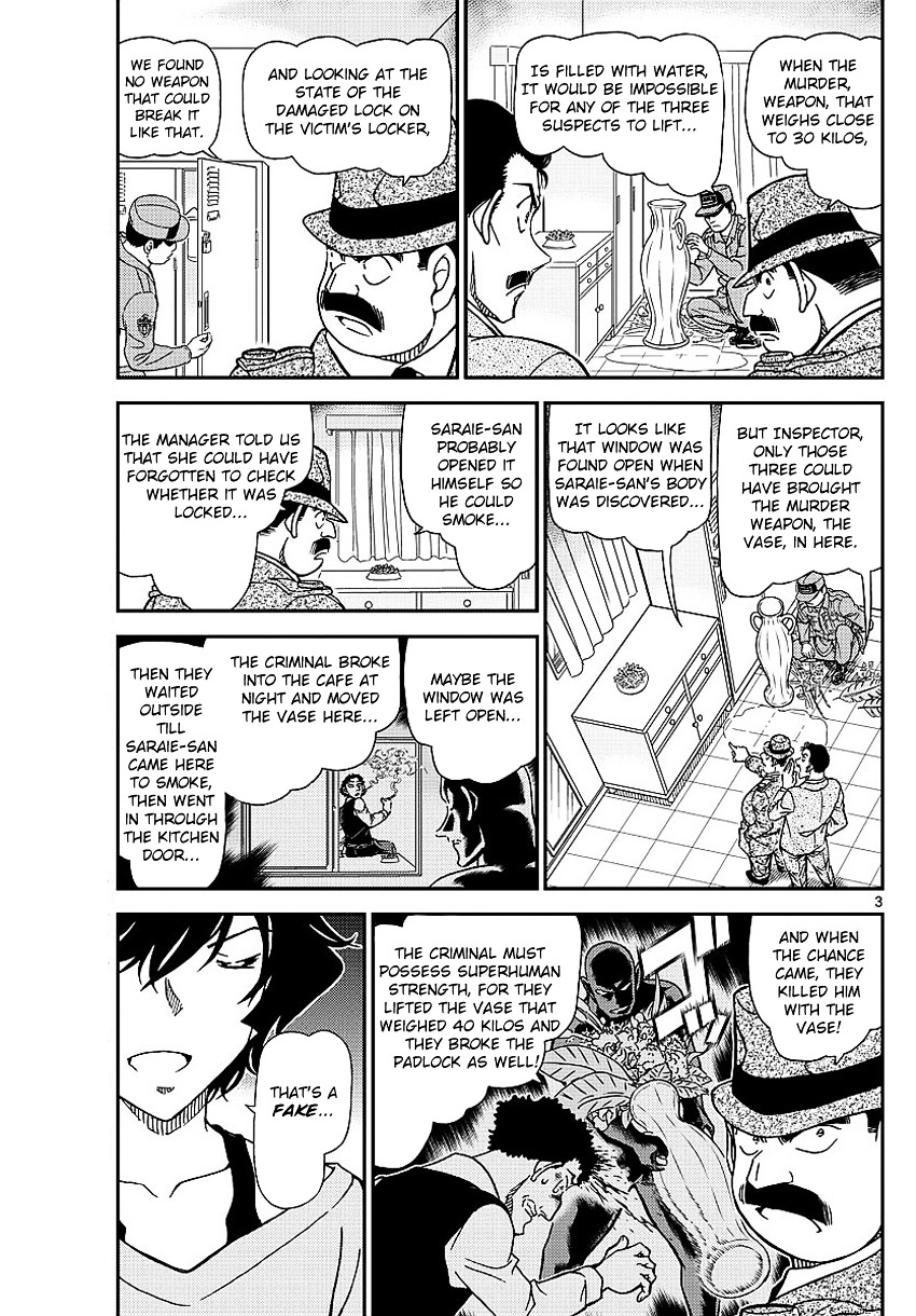 Detective Conan - Chapter 996 : The Truth Of The Trip