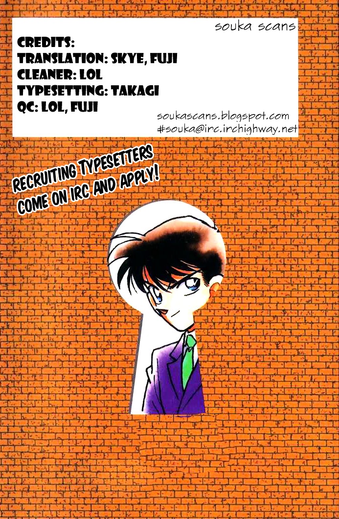 Detective Conan - Chapter 908 : Putting Her Life At Stake…