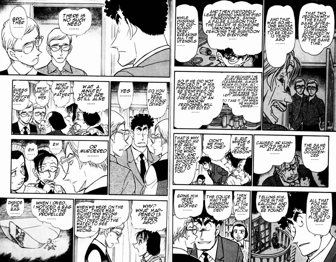 Detective Conan - Chapter 498 : The Impact Of 13 Years