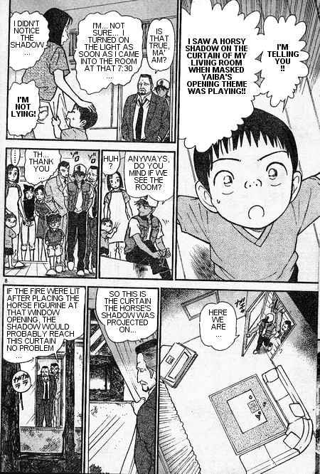 Detective Conan - Chapter 396 : The Witness Of The Red Horse