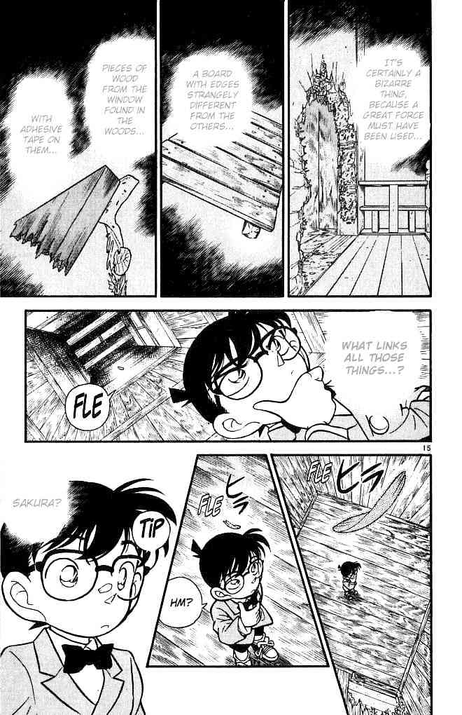 Detective Conan - Chapter 109 : Sakura Flowers And The Hole In The Wall