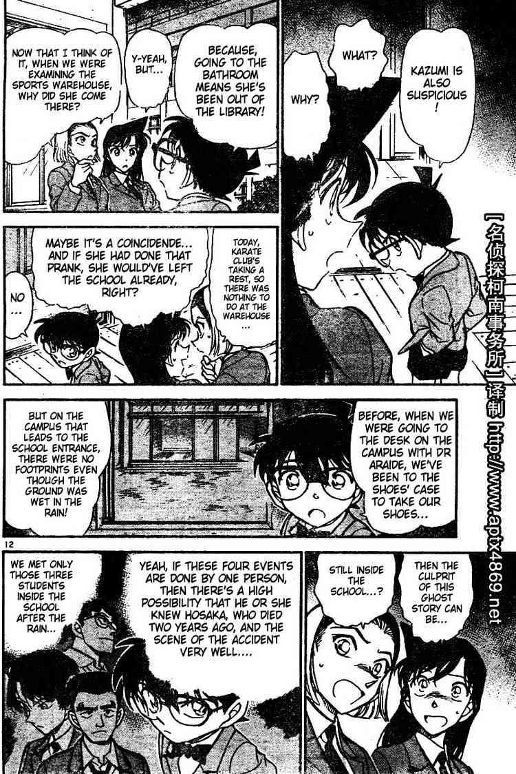 Detective Conan - Chapter 458 : Where Are The Footprints?